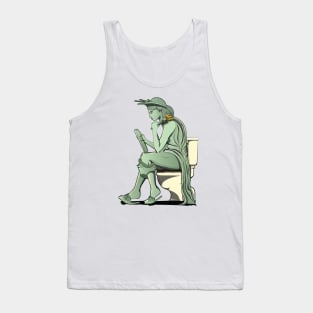 Statue of Liberty on the Toilet Tank Top